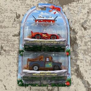Easter Cars Lightning McQueen & Mater Toy Set